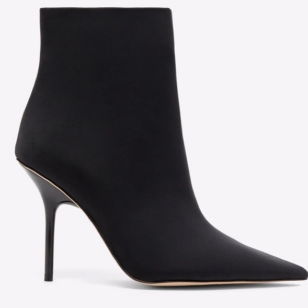 NWOT Good American Classic Heel Bootie Size 12 - Picture 6 of 12
